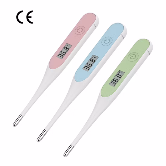 Wt323b 디지털 원형 레이저 비접촉 요리 IR 온도 총 적외선 온도계, HD 백라이트 컬러 디스플레이 및 산업용 K 유형 열전대