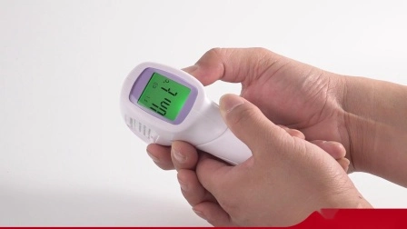 CE(MDR) FDA 승인 의료용 비접촉식 이마 적외선 온도계(3개 백라이트 포함)