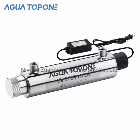 물 처리를 위한 Agua Topone 도매 30W 8gpm 254nm UV 살균기